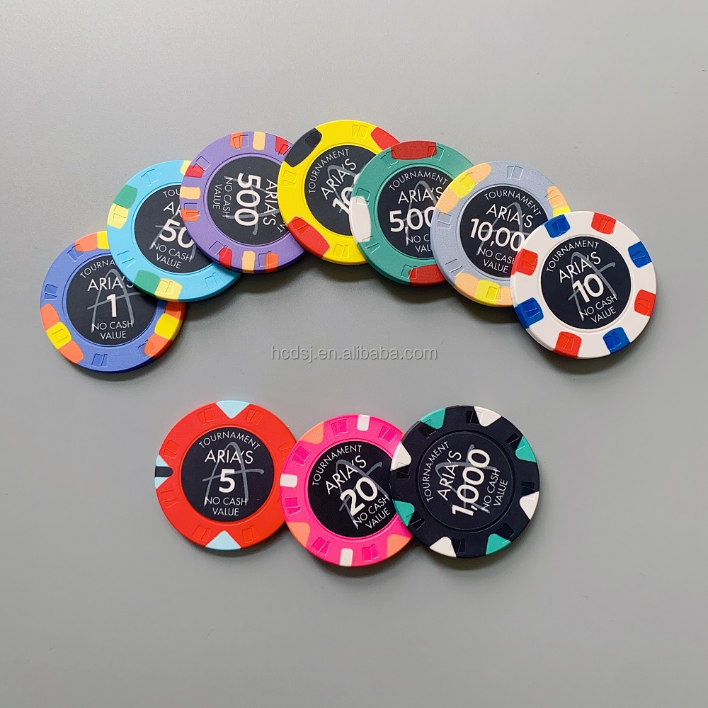 Ceramic Custom Printed Logo Cheap Poker Chips Wholesale Mold Item Bulk Style Time Packing Package Security Material Origin Clay