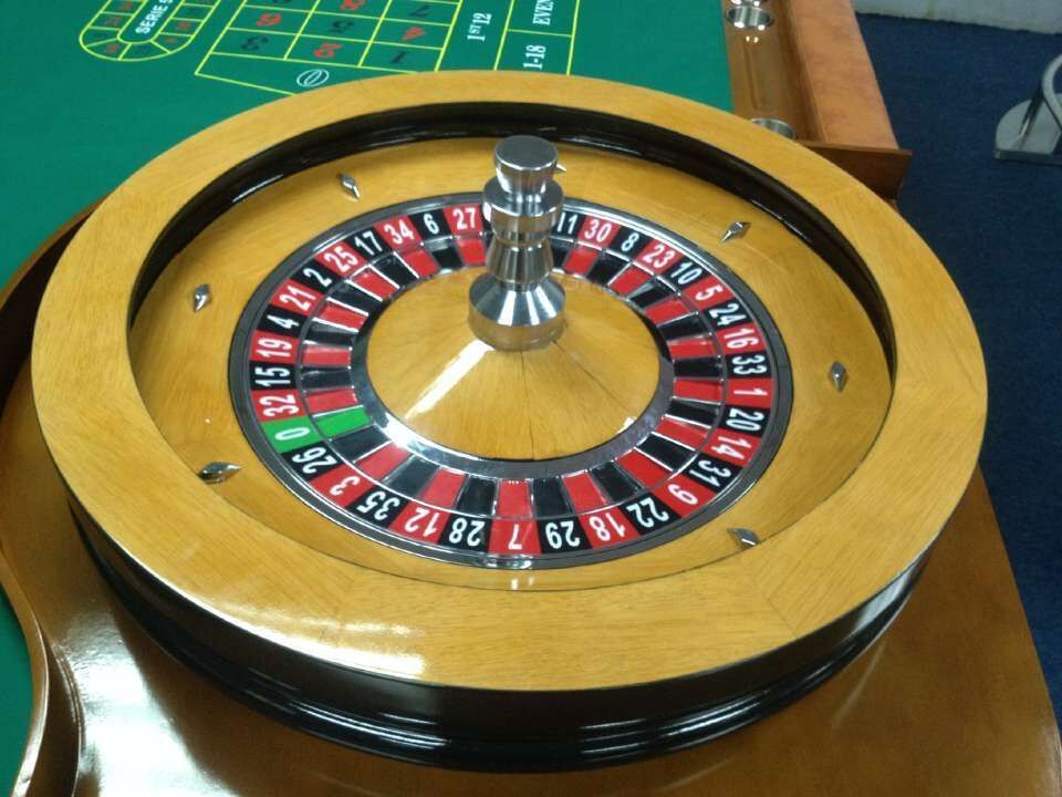 18inch solid wooden roulette wheels