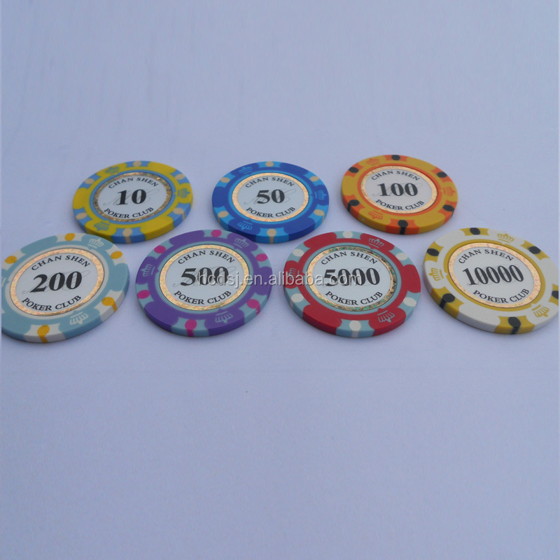 wholesale poker chips supplier custom board game accessories customized poker chips custom made printed jetons with your logo