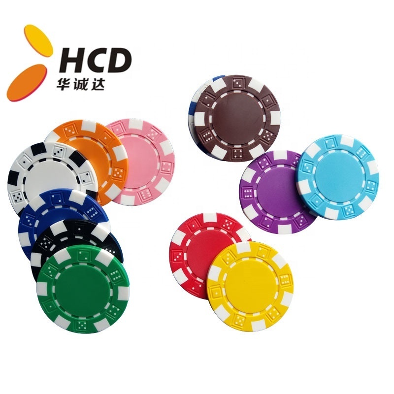 TWO color 7.5G clay roulette poker chip,