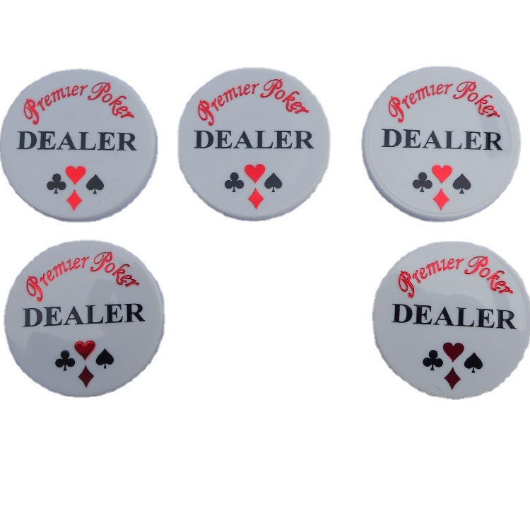 Dealer button,Small Token,Customer poker chips 50mm poker chip