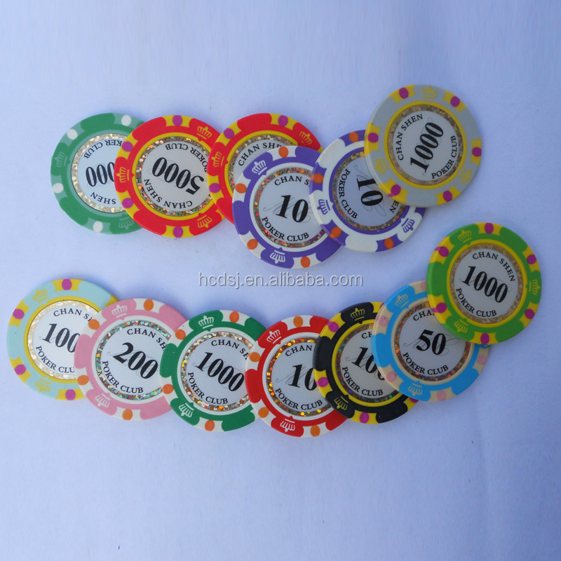 wholesale poker chips supplier custom board game accessories customized poker chips custom made printed jetons with your logo