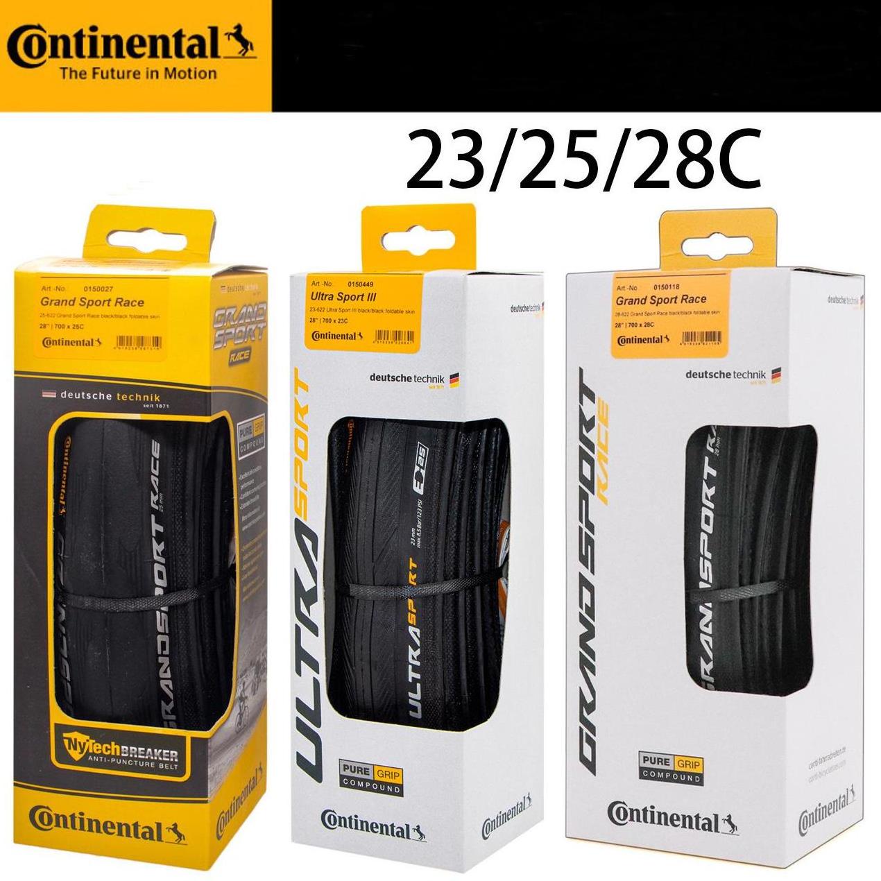 High Quality Continental 700C Mountain Cycling And City Ride 23/25/28MM Bike Folding Puncture-proof Tires MTB Tire boxed