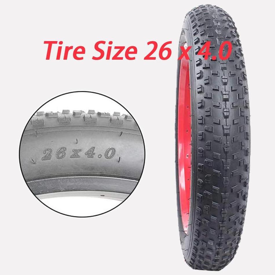 Factory price 20x4 26x4 fat bike tire ebike tyre for mountain