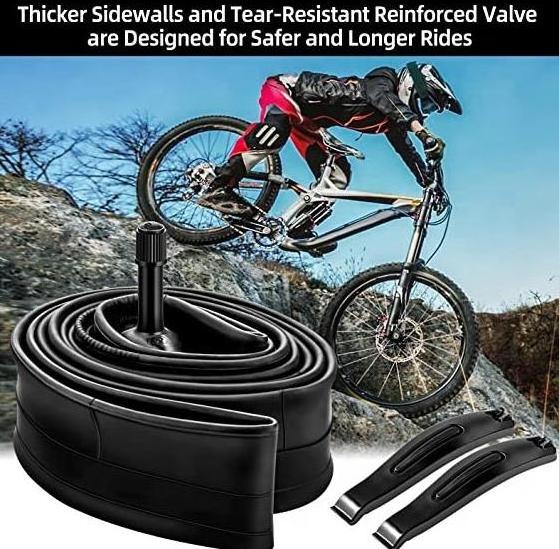 Explosion Proof 700cc Bike Tyres 20x4 Fat Tires Inner Tube For Ebike With Presta Metal