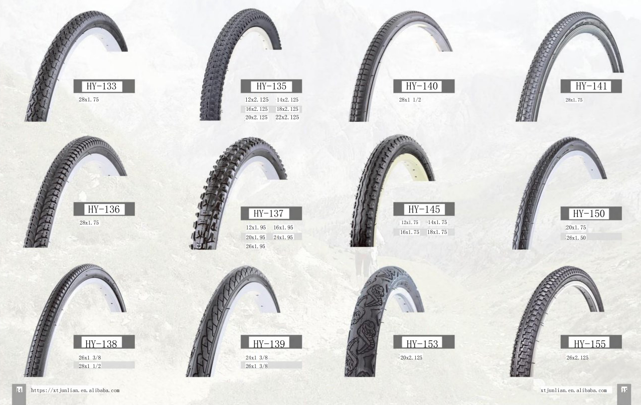 Unique design camouflage tires for all kinds of s and e-bikes in various sizes