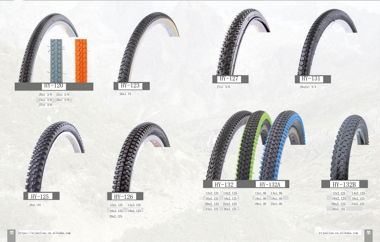 Unique design camouflage tires for all kinds of s and e-bikes in various sizes