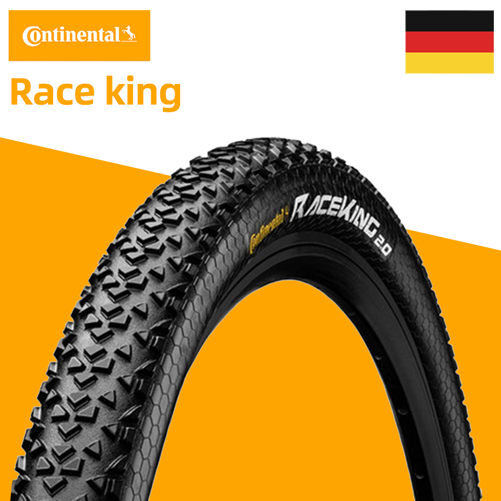 Continental MTB white/yellow Race King 26 27.5 29x2.0-2.2 Tires Anti Puncture 180TPI Mountain Folding Bike Tire Tyre