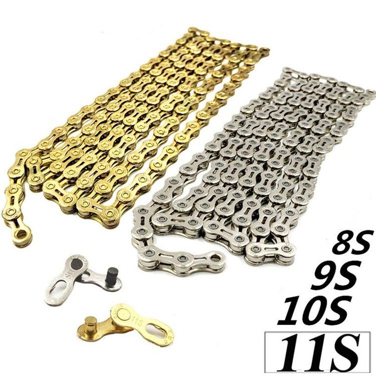 Most Selling Manufacturer High Quality Motorized Bicycle Chain Full Plating Anti-rust Mountain Bike Chain