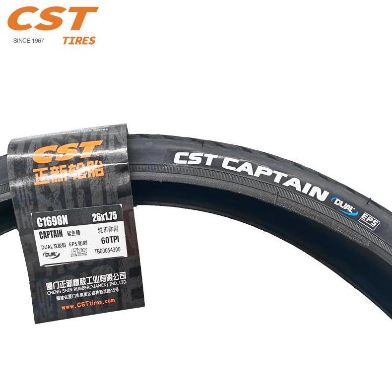 Original C S T mountain bike tires C1698N CAPTAIN 26X1.75 27.5X 60TPI DUAL EPS 650B Tyre for moutain