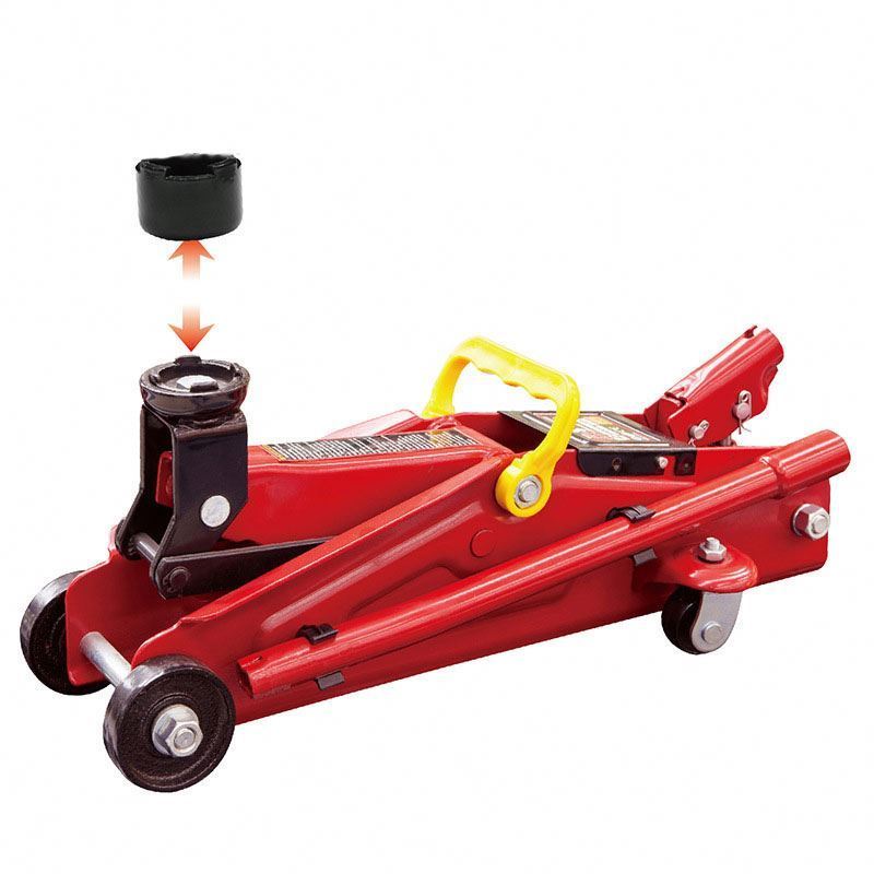 Mini Manual Hydraulic Floor Lifting Jack 2t 3t 5ton Hydraulic Car Trolley Floor Service Jack Abarth Horizontal Jack 001 135(mm)