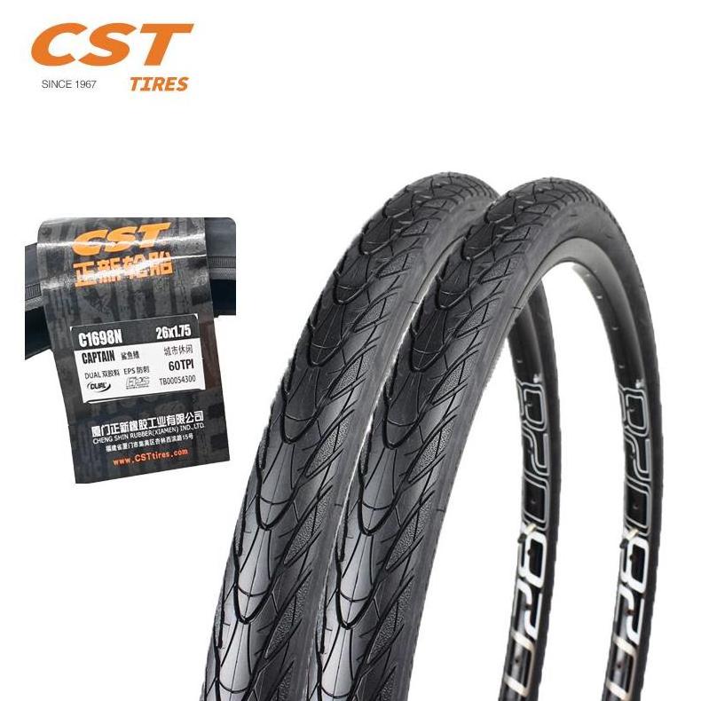 Original C S T mountain bike tires C1698N CAPTAIN 26X1.75 27.5X 60TPI DUAL EPS 650B Tyre for moutain