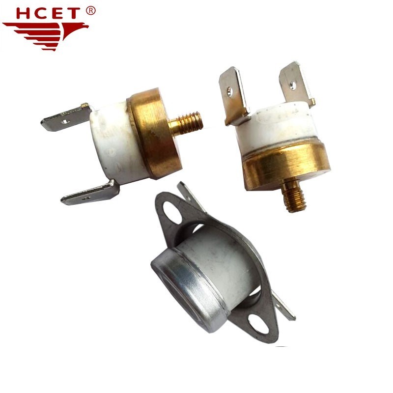 HCET Ksd 301 temperature switch 250v 10a bimetal thermal switch thermostat for heating floor