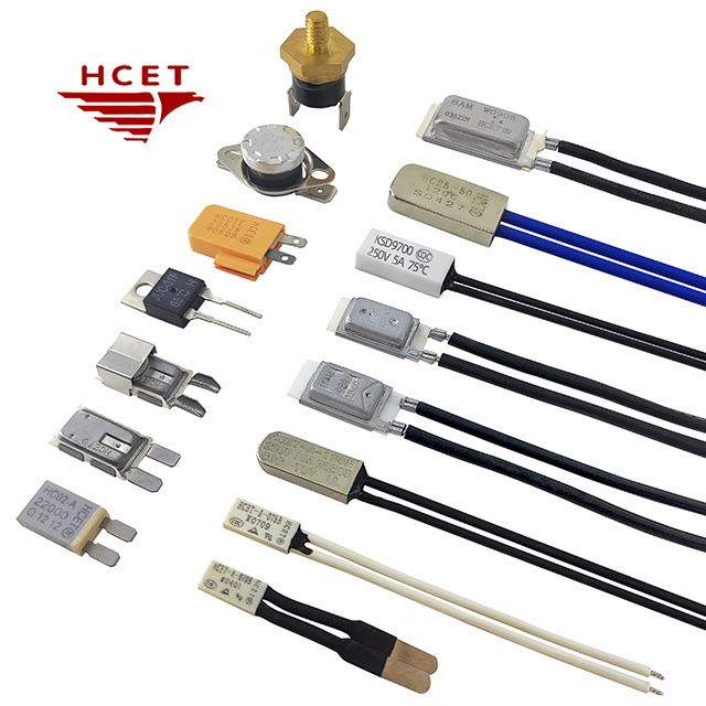 HCET High quality bimetallic  thermal shutoff switch bimetal  thermal limit  switch 150C