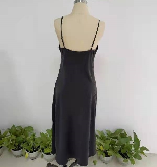 Most Popular Sexy Ladies  Women Silk Slip Dress