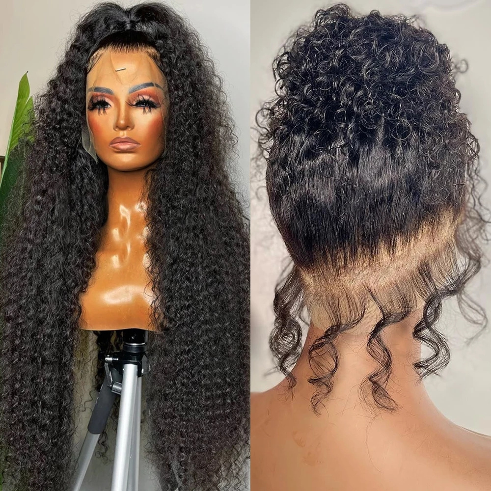 cambodian raw hair wig hd lace frontal wig human hair,Glueless Transparent HD loose deep wave 13x4 lace front human hair wigs