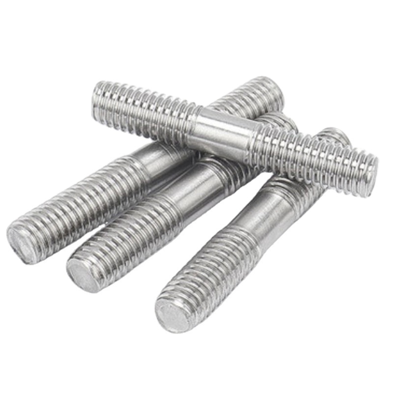 Din976 M8 M12 M16 SS304 bar studs threaded rod stud