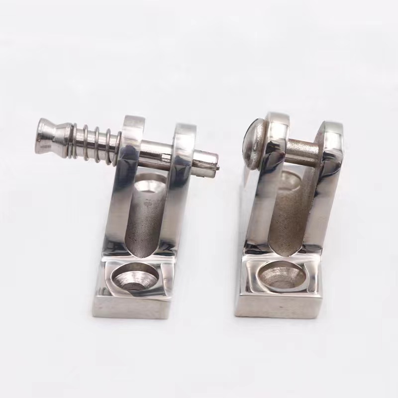 Marine Hinge Factory Outlet Marine 316 Stainless Steel Marine Part Mount Deck Hinge For Bimini Top