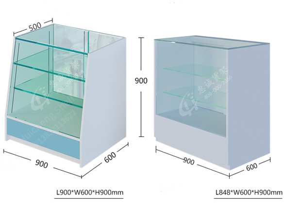 Customized Drugstore metal wall shelf single side pharmacy shelves display rack display showcase cabinet