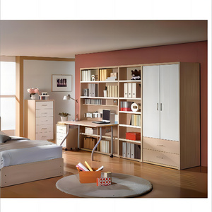 Simple floor-to-ceiling bookshelf living room storage cabinet multi-layer shelf home bedroom small bookcase