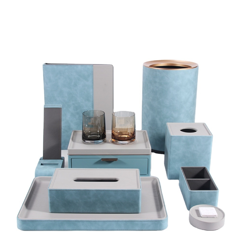 Luxury 4.5 Star Hotel Accessories Customize Design Logo Box Hospitality Supplies Set Hotel Amenities Hotel Accessories