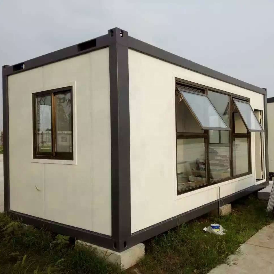 indonesian fiberglass prefabricated  luxury mobile wooden cubby flat pack container house