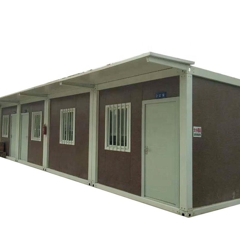 cheap japan 20ft prefab a steel frame wood grain container house modern kits