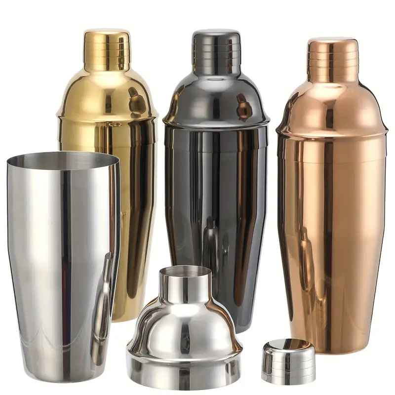 750 ml Luxury Stainless Steel Cocktail Shaker for Home Bar, Barware, for Making Margarita