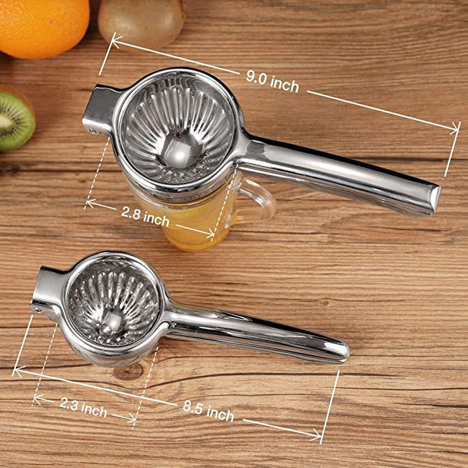 Lemon Squeezer Super High Quality Stainless Steel 304 Hand Press Juicer Manual Citrus for Juicing Lemon Limes, Vegetab