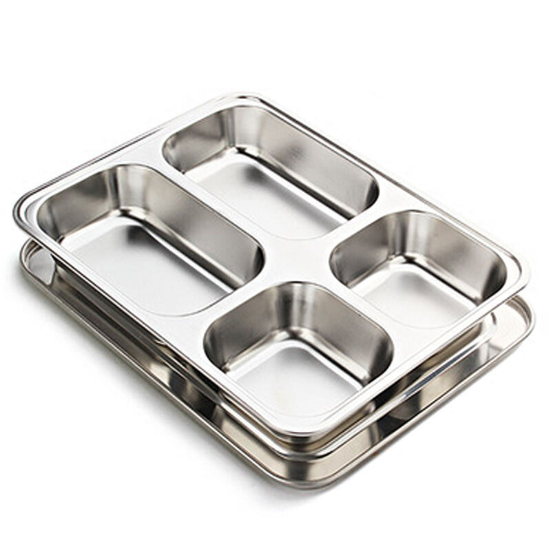 304 stainless steel lunch box with compartment leak proof stainless steel lunch box food container with cover