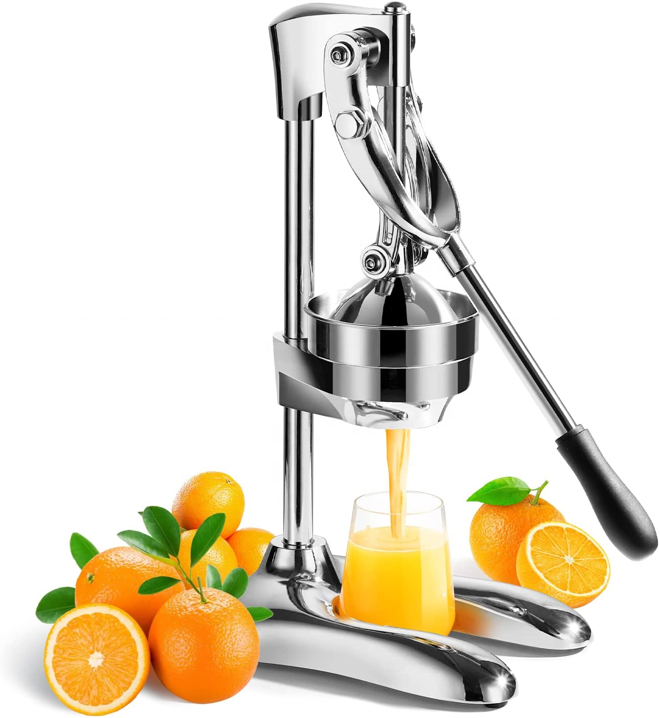 Wholesale Heavy Duty Manual Citrus Stainless Steel Juicer Press and Orange Squeezer Professional Hand Press Fruit Juicer