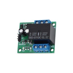 DR25E01 DC 5V 6V 9V 12V 24V 3-5A Flip-Flop Latch DPDT Relay Module Bistable Self-locking Switch