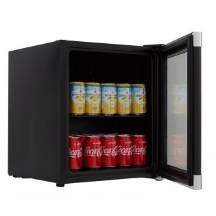 Branded mini glass front cooler chiller refrigerator fridge