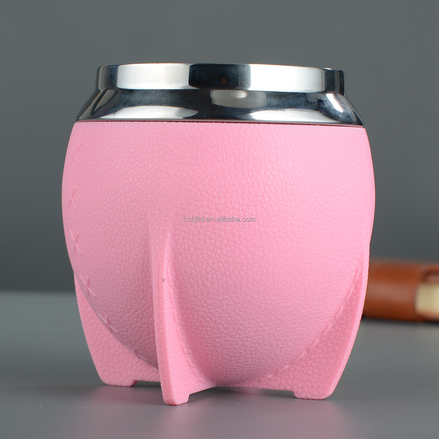 Wholesale Stainless Steel Tea Cups Gourd Mate Cup 280ml Custom Double Wall Insulated Yerba Mate Cup