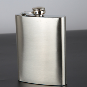 6 oz stainless steel alcohol container winer liquor hip flask with funnel traditional western cowboy flask