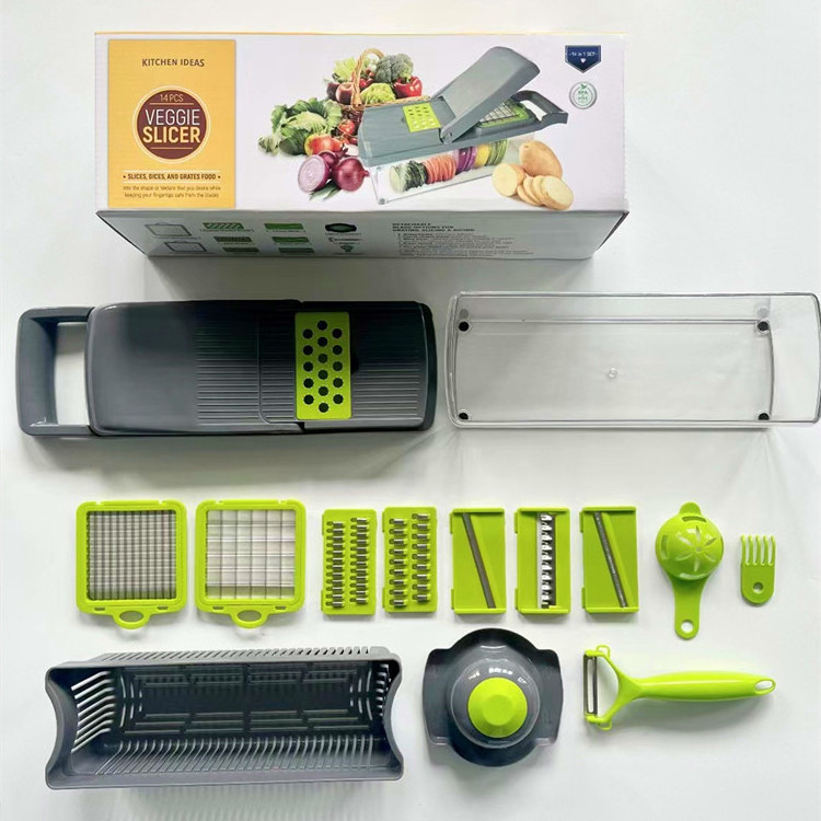 Multi functional vegetable cutter home vegetable cutter set kitchen utensil shredder