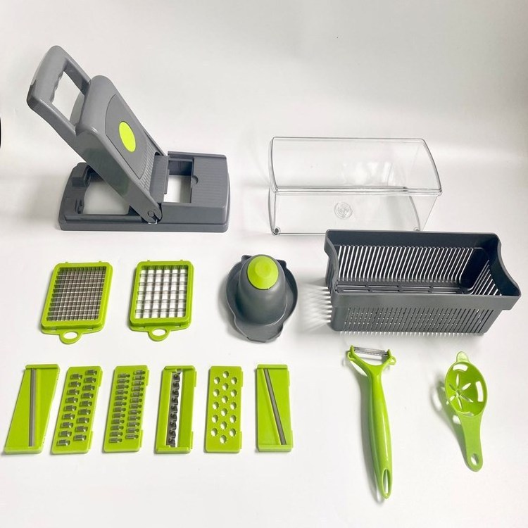 Multi functional vegetable cutter home vegetable cutter set kitchen utensil shredder