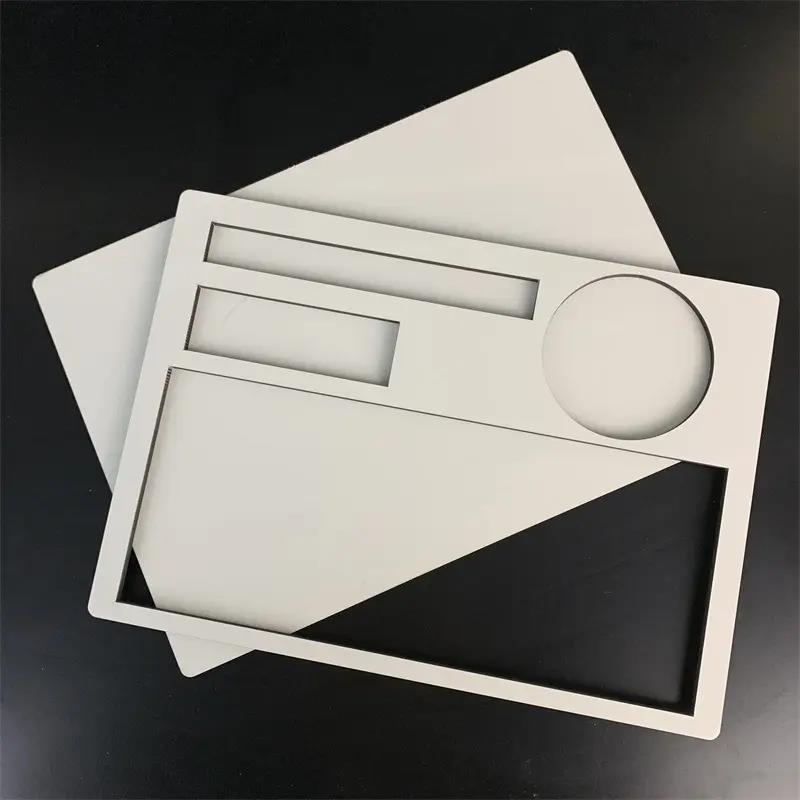 Hot Sale Sublimation Rolling Trays 11 x 8 inch Blank MDF White  Blank Wooden Smoke Tray Food Tray for Custom DIY