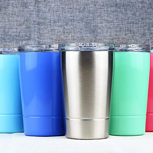 New Update 12 oz Thermal Cup Toddler Cup with Lid and Straw Stainless Steel Vacuum Insulated Kid Mug Mini Beer Glasses