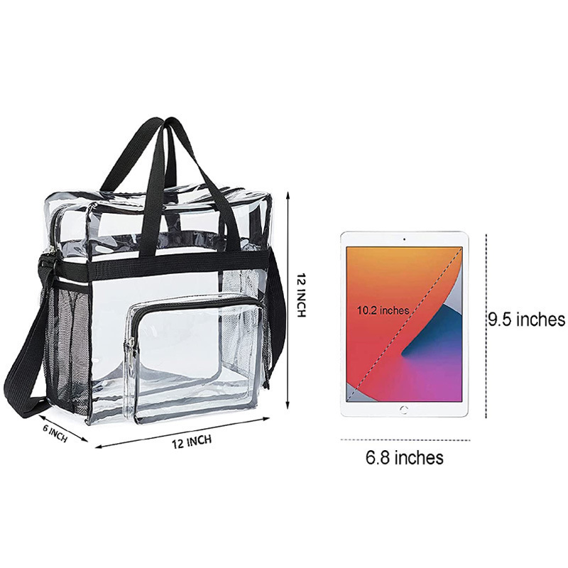 New Arrival Waterproof Clear Stadium Bag 12