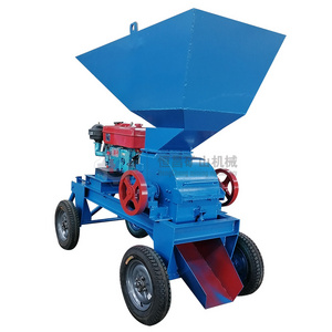 Professional Manufacturer Diesel Engine Portable Small Rock Crusher Aggregate Limestone Hammer Crusher Hammer Mill Stone Crusher