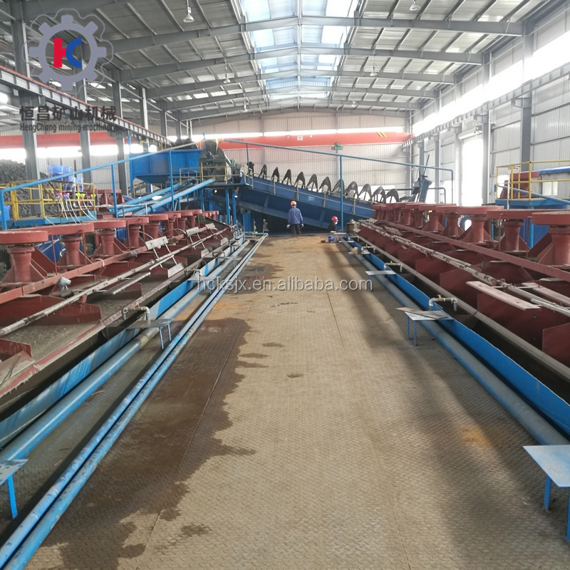 Zimbabwe Small Scale Rock Copper Ore Flotation Concentrator Processing Plant For Sale