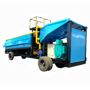 Small Scale Alluvial Gold Separation Machine Mining Trommel Screen Portable Mini Gold Wash Plant