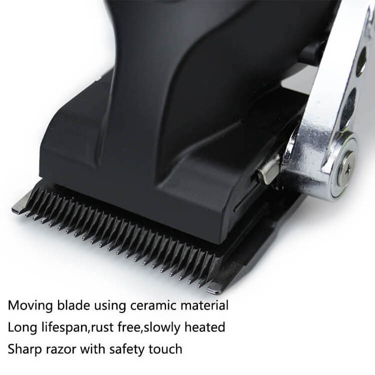 Professional BLDC Motor Clipper for Men, Rechargeable BLDC clipper Cordless with Powdered Metallurgical Blade