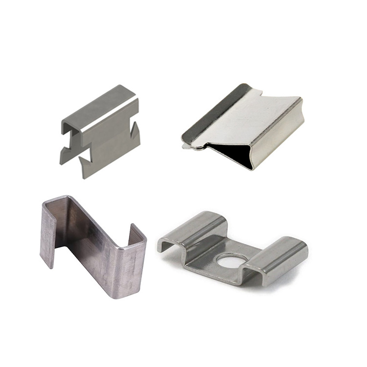 Custom Spring Fixed Clips Metal Stamping Bending Stainless Spring Steel Standing Seam Metal Roof Clips