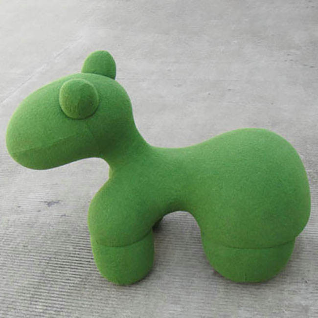 Dog-shaped puppy Chair creative Seating pony stool animal dog sculpture Chair