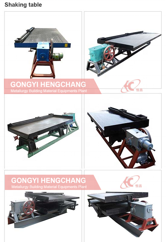 good price widely used 6s mining equipment gold shaking table for sale