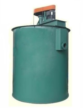 Double Impeller gold leaching tank with agitator