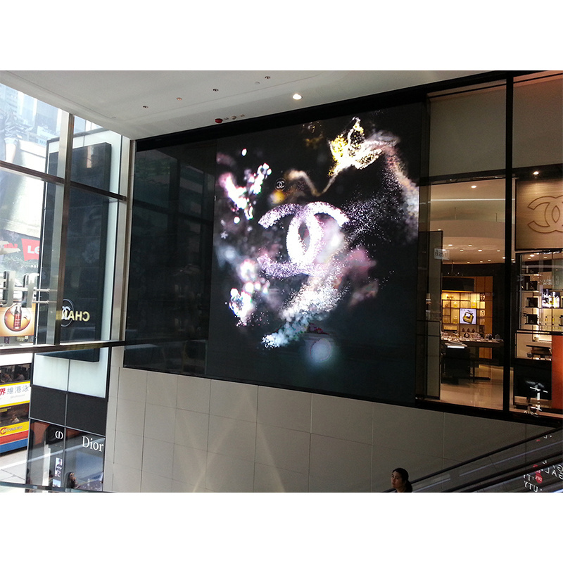 Crystal LED Display P3.91 P7.62 Transparent Indoor LED Display for Window Outdoor View LED Screen