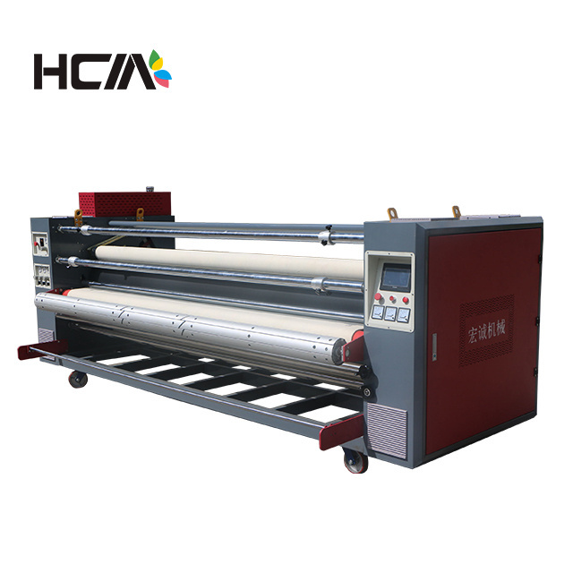 2018 New 3.2m width Calender roll heat press machine/ rotary heater transfer machine for sublimation press